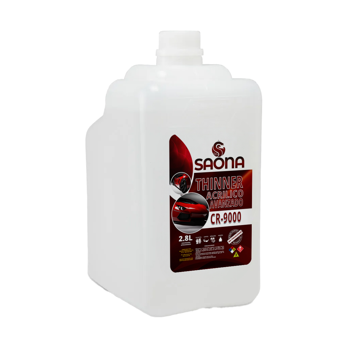Thinner Acrílico Avanzado SAONA CR-9000