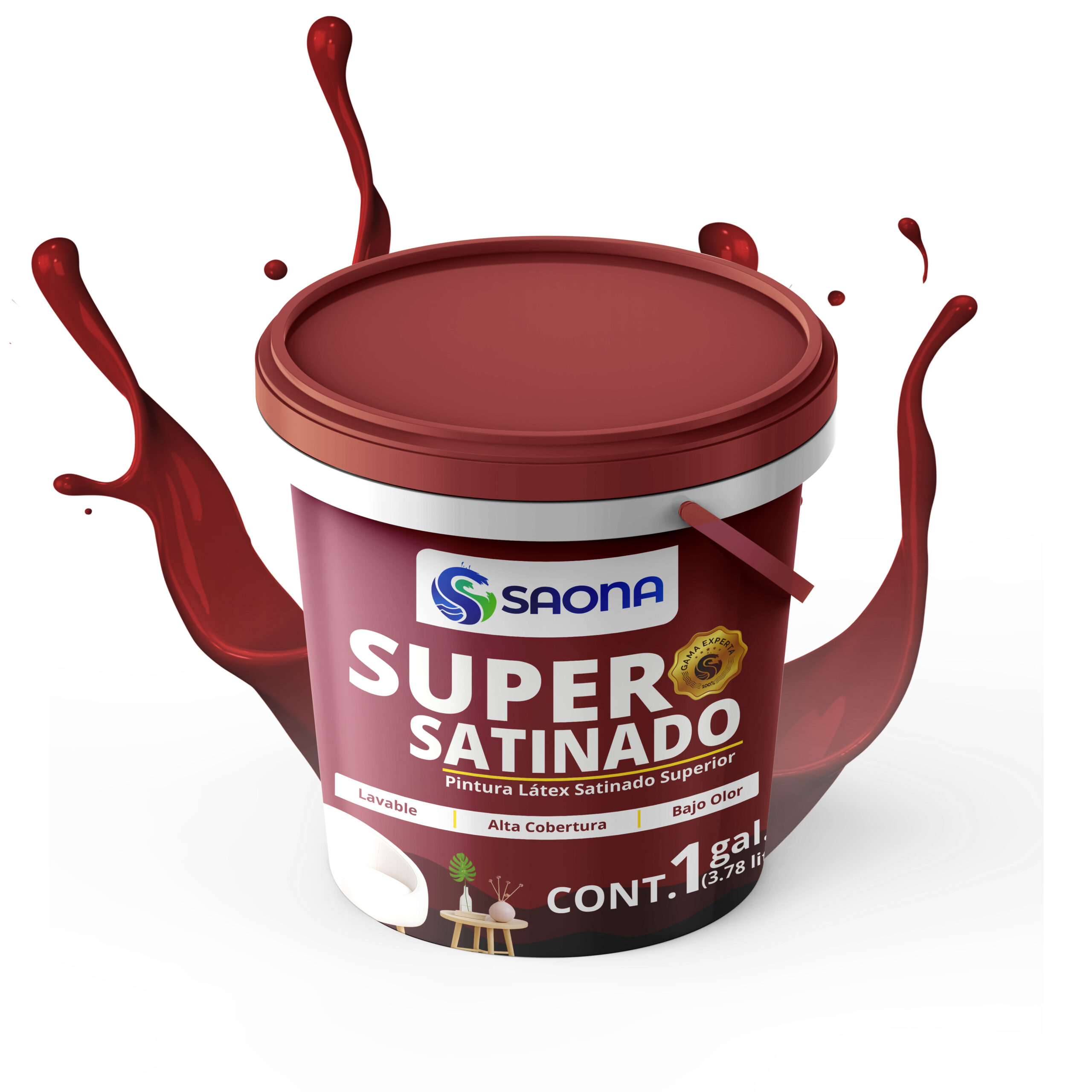 Pintura Súper Satinado SAONA